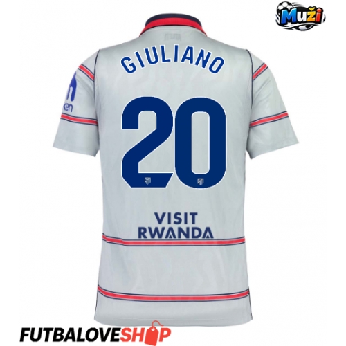 Dres Atletico Madrid Giuliano Simeone #20 Tretina 2026-27 Krátky Rukáv
